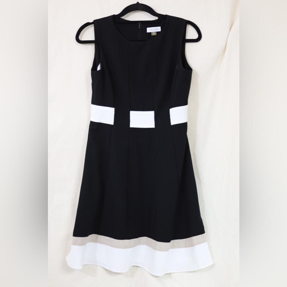 Calvin Klein Black Dress sz 6p
